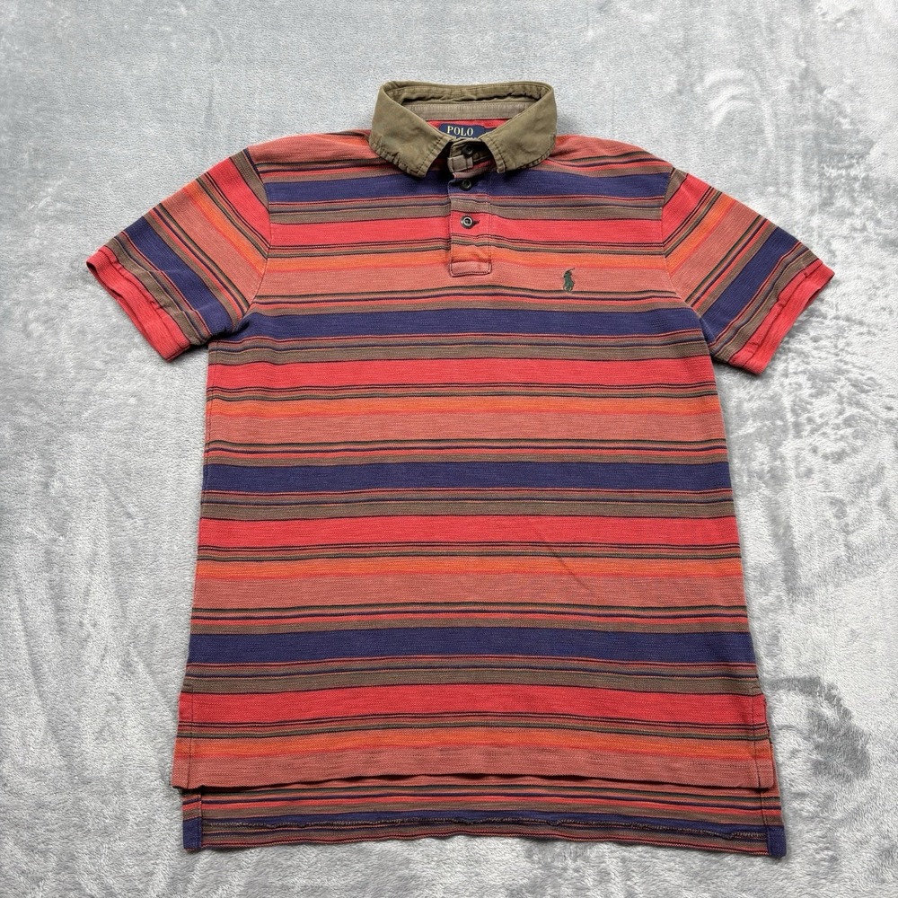 Vintage Polo Ralph Lauren Aztec Native Southwestern Navajo Blanket Shirt 90s M